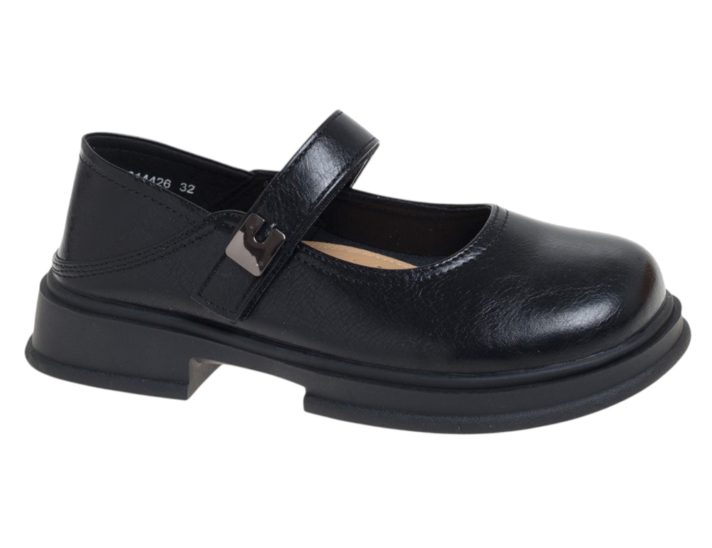 R831614426BK Чёр 32-1,33-1,34-2,35-2,36-1,37-1 Сказка Туфли Школа Mary Jane Иск.мат, Иск.кожа Лето жен