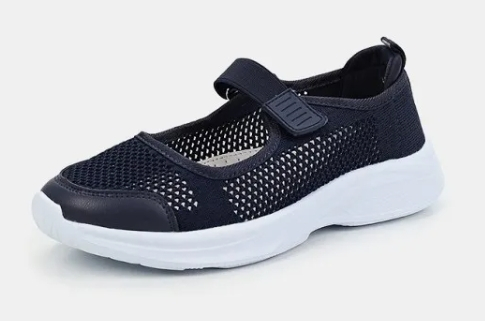 LVB_23-211_navy 32-1,33-1,34-1,35-1,36-1,37-1 Kedberry Туфли Школа Mary Jane Текстиль, Без подклада, ЭВА Лето жен